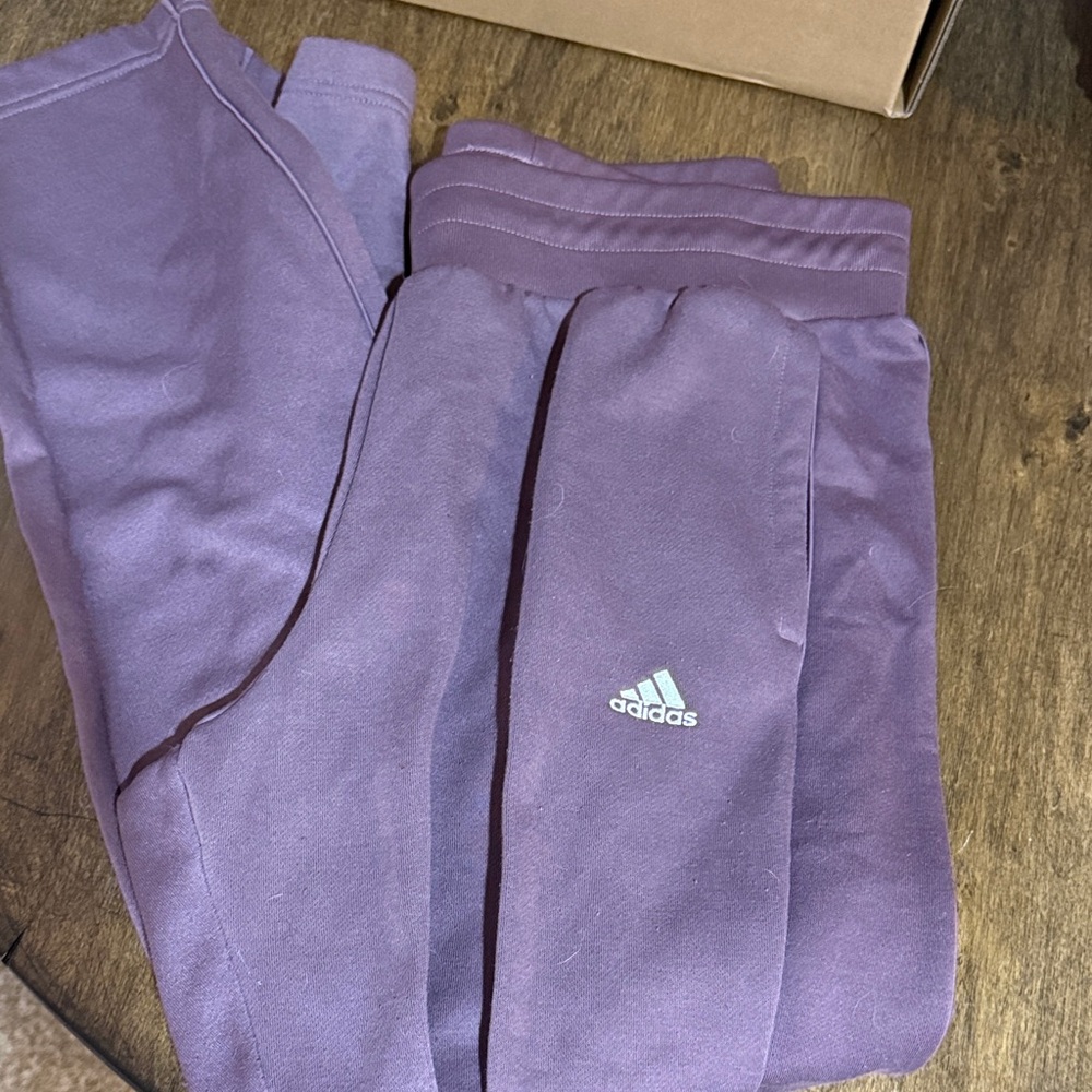 Adidas Purple Joggers